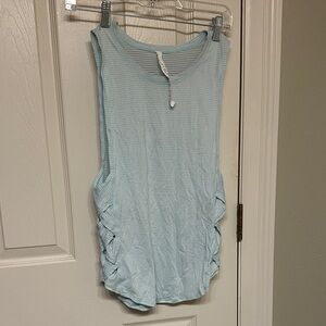 lululemon athletica Light Blue Tank Top